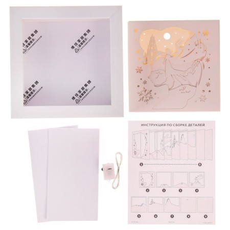 Set for creativity "Multilayer nightlight" Magic, cold heart, Disney-2