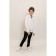 Surchachka upper for ISee boys, height 122-128 cm, white color