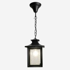 Sadovo-park lamp Feron PL555, IP44, E27, 60 W, 200x200x400 mm, black color