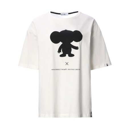 T-shirt KAFTAN Cheburashka size 40-42, white-6