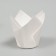 Baking form "tulip", white, 5 x 8 cm