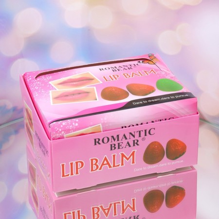 Lip balm "Strawberry", 12 g-5