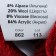 Yarn "Milano" 8%alpaca, 20%wool, 8%viscose, 64%acrylic 130m/50g (862 cherries)