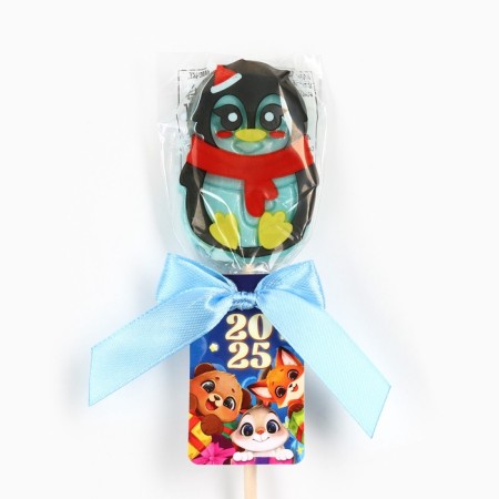 Landing on a stick in the form of a “beast” Penguin Taste Black Black