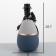 Highway lamp 16199/1 E14 40W blue-gray 17x17x28 cm