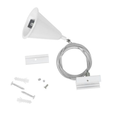 Set for suspended installation of three -phase busbar. Uniel, IP20, white color