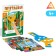 Board game with flashlights "Lice" on foot around the world, 6 double -sided cards, 4 cardboard flashlights, 4+