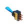 Tumbbler single -pool with blue LED indication, 12 V, 20 A, 3 contacts