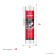 Sealant silicone heat -resistant bison "motor", professional, black, 280 ml