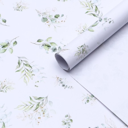 Paper Glossy "Leaves", 0.49 x 0.7 m