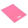 Polyethylene package with a cut handle, pink 30-40 cm, 50 μm