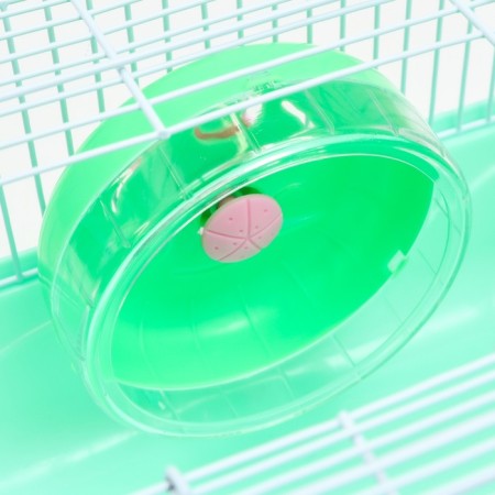 Cell for rodents "Pijon", 31 x 24 x 17 cm, green-3