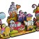 Wooden puzzle "Diorama. Candy Country "