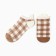 Women's socks "bears", beige/milk color, size 36-40