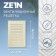 Ventilation grate Zein Lux RM2030sk, 200 x 300 mm, with a grid, metal, clone bone