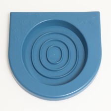 Toilet for teaching cats to a toilet 39.2 x 38.7 x 3 cm, blue