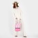 Bag Women's beach on lightning, pink color