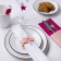 A set of decorative rings "Sea Love" - ​​4 pcs, 100% p/e, felt