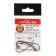 Offset hooks Maruto, series Spin Pro 1957, BN color, No. 1/0, 5 pcs.