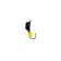 Mormyshka column black + cube granneine cheese, weight 0.66 g