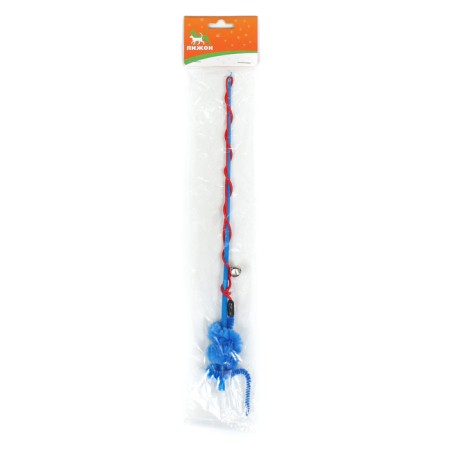 Domestico-a figure "fishing worm" with a bell, 30 cm, blue-3