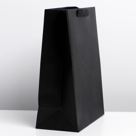 Gift Package laminated, packaging, “black”, Ml 23 x 27 x 11.5 cm-1