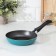 COLIBRI pan, D = 18 cm, plastic handle, anti -stick coating, blue color