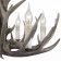 Suspended chandelier ST LUCE. SL154.703.06. Corna. 6x40 watts, E14, 65x65x37 cm, color gray color