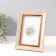 Photo frame plastic 10x15 cm "Violett" beige with a gold stripe 1.5x14.4x19.4 cm