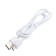 Cable Hoco X20, Type -C - USB, 3 A, 1 m, PVC braid, white