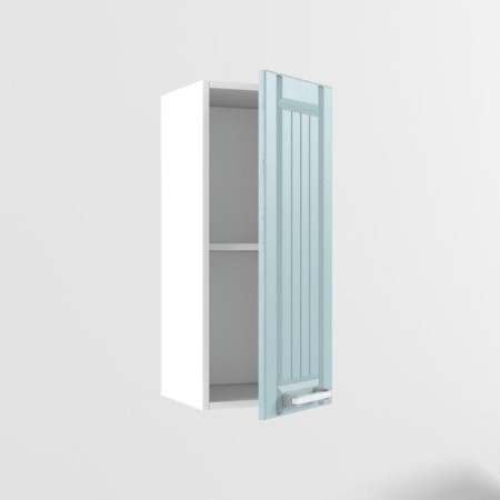 Cabinet hinged royalwood 300x300x720 white/blue Provence