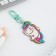 Acrylic "unicorn" keychain with carbine, 5.5 x 3.6 cm