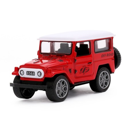 Metal jeep machine, inertial, mix-4