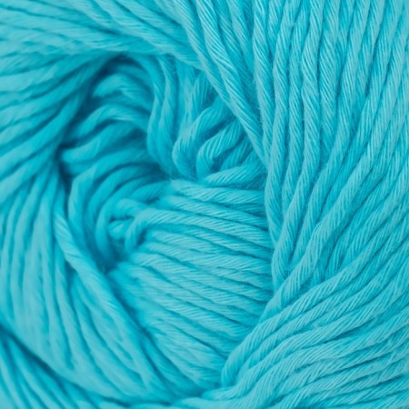 Yarn "Bouquet Unicolor" 100% cotton 200m/100g (3226 Blue light)-2