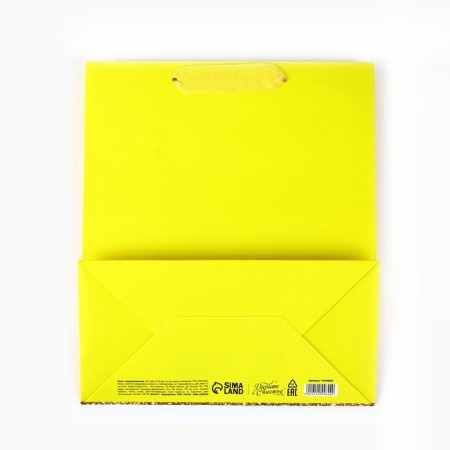 Laminated vertical packet “Happy Birthday”, glitter, ml, 23 × 27 × 11.5 cm-4