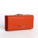 Women's wallet on a magnet, orange color