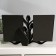 Photo frame plastic in 2 photos 10x15 cm "tulips" Dark silver 20x31 cm