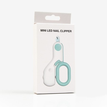 Claw - scissors for animals with LED lantern, blue-8