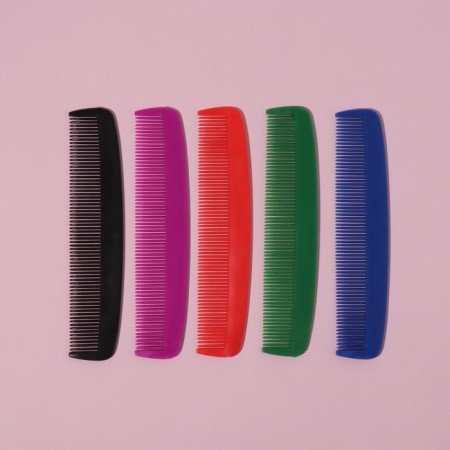 Comb, 14 × 3 cm, packing 12 pcs, color mix-2