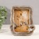 Photo frame Polystone 10x15 cm "Python" silver 15x4x17.5 cm