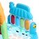 Musical developmental rug "Funny animals", blue color