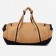 Sports bag with lightning, 2 outer pockets, long belt, mustard color