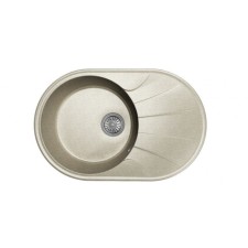 Мойка кухонная из камня Dr.Gans Smart «ВИОЛА-740» 740х480 мм, h=197 мм, цвет серый