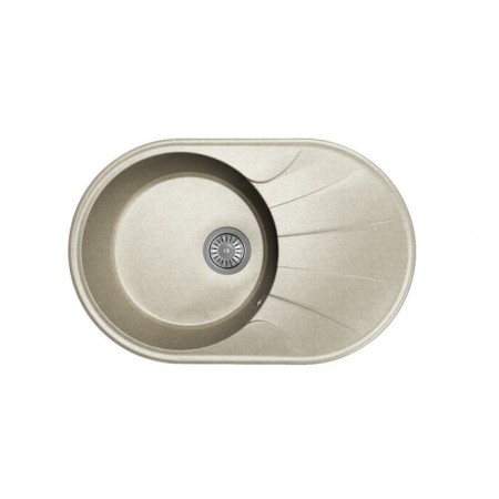 Dr.gans Smart “Viola-740” kitchen washing is 740x480 mm, h = 197 mm, gray color is gray
