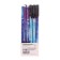 Gel handle washed ink, 0.5 mm, blue rod, zodiac signs mix