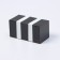 Tip on the cornice d = 19 mm "Crocus", the color is black