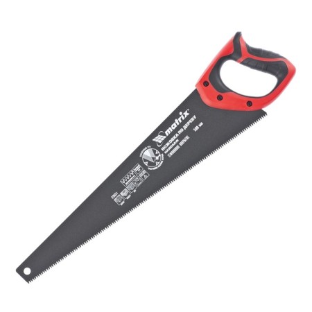 Knife-hacksaw on wood Matrix, 500 mm, 7-8 tpi, sharpening 3D, fecal tooth, two-component handle