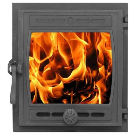 Top-fire a sealed DTG-8s "Kizhi" Rubtsovsk 340x370x130 mm with glass, thermal mushroom