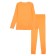 Thermal complex for girls: trousers, sweatshirt, height 128 cm