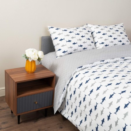 Bed linen duet, size 220x240 cm, 145x215 cm - 2 pcs, 50x70 cm - 2 pcs-1